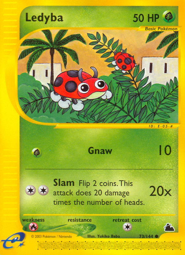 Ledyba – Skyridge 73/144 Pokémon card