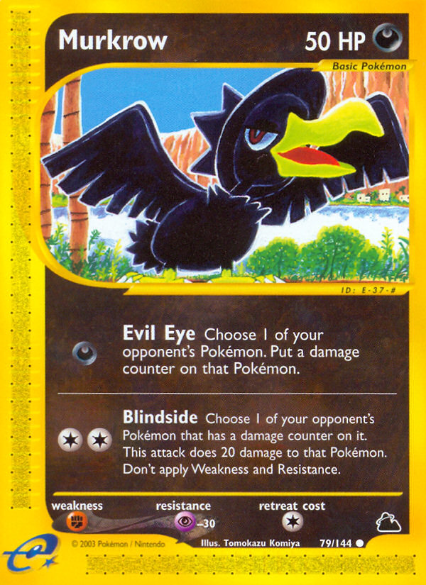 Murkrow – Skyridge 79/144 Pokémon card