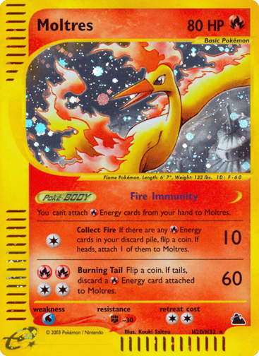 Moltres - Skyridge H20