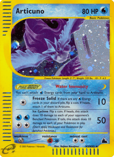 Articuno - Skyridge H3