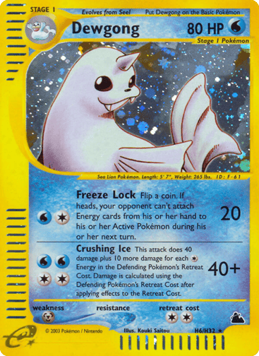 Dewgong - Skyridge H6