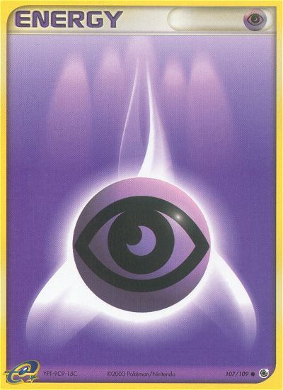 Psychic Energy – Ruby & Sapphire 107/109 Pokémon card