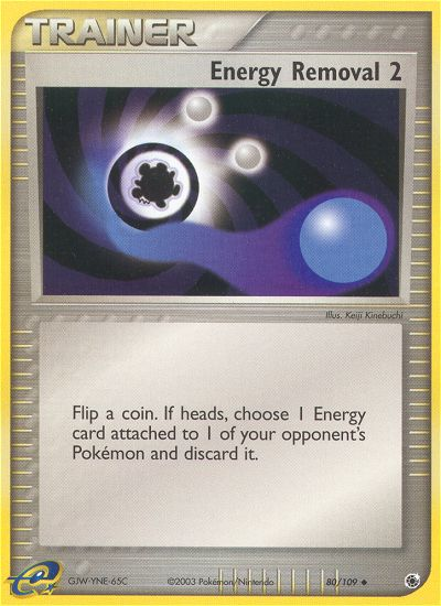 Energy Removal 2 – Ruby & Sapphire 80/109 Pokémon card
