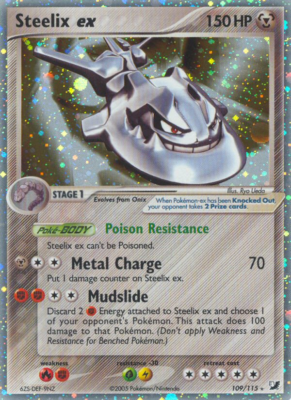 Steelix ex – Unseen Forces 109/115 Pokémon card