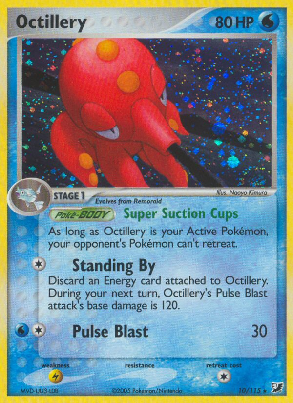 Octillery – Unseen Forces 10/115 Pokémon card