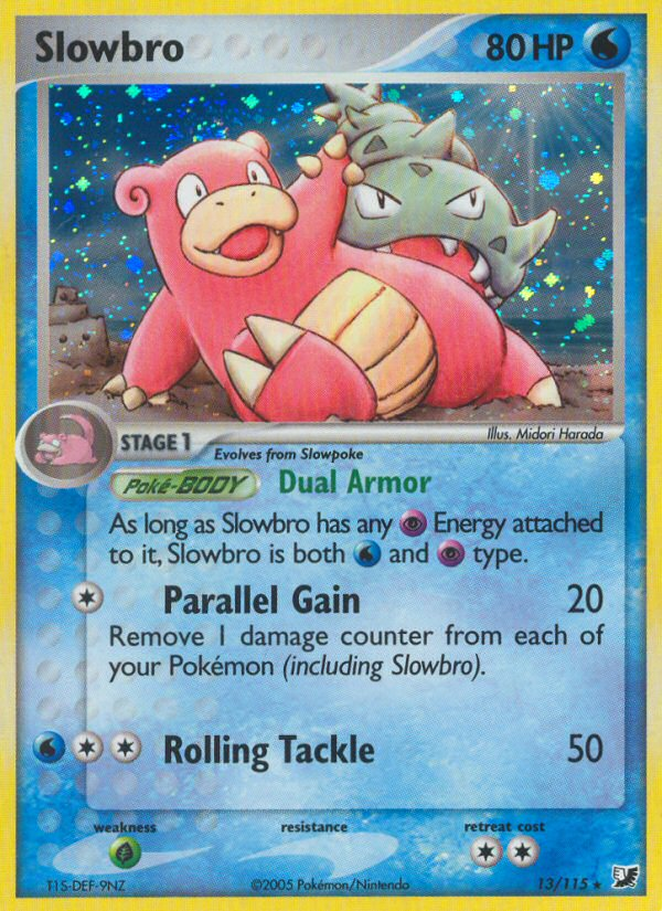 Slowbro – Unseen Forces 13/115 Pokémon card
