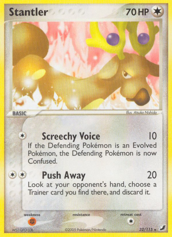 Stantler – Unseen Forces 32/115 Pokémon card