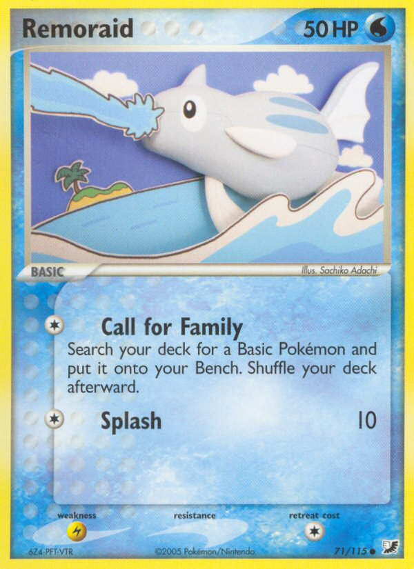 Remoraid – Unseen Forces 71/115 Pokémon card