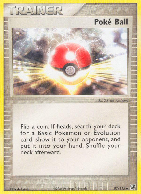 Poké Ball – Unseen Forces 87/115 Pokémon card