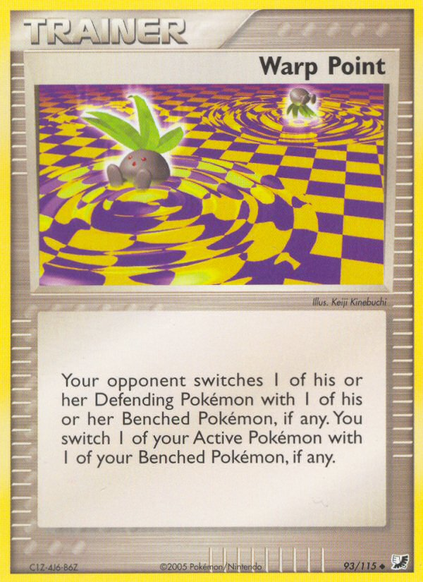 Warp Point – Unseen Forces 93/115 Pokémon card