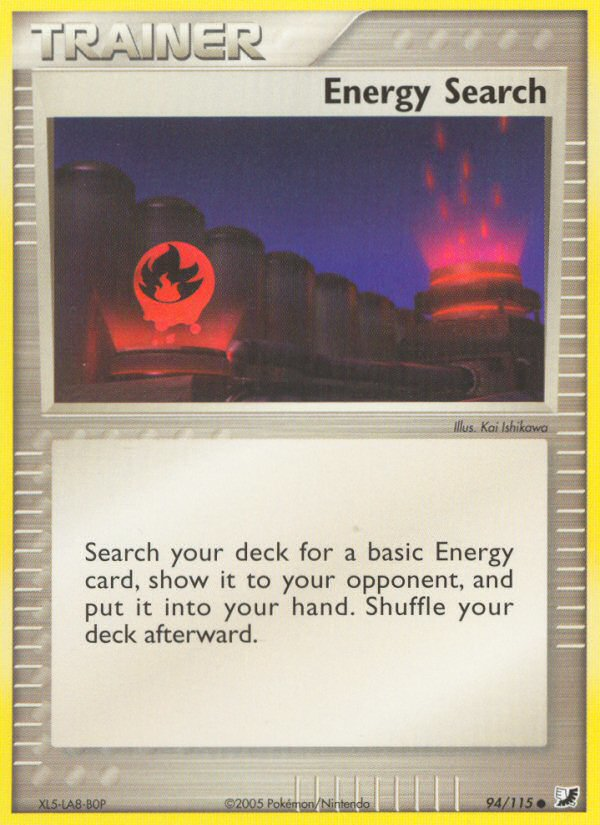 Energy Search – Unseen Forces 94/115 Pokémon card