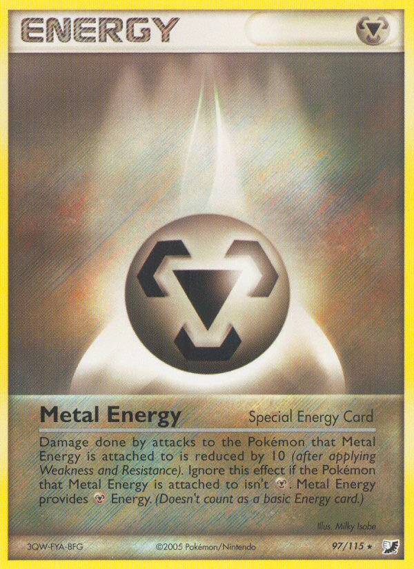 Metal Energy – Unseen Forces 97/115 Pokémon card