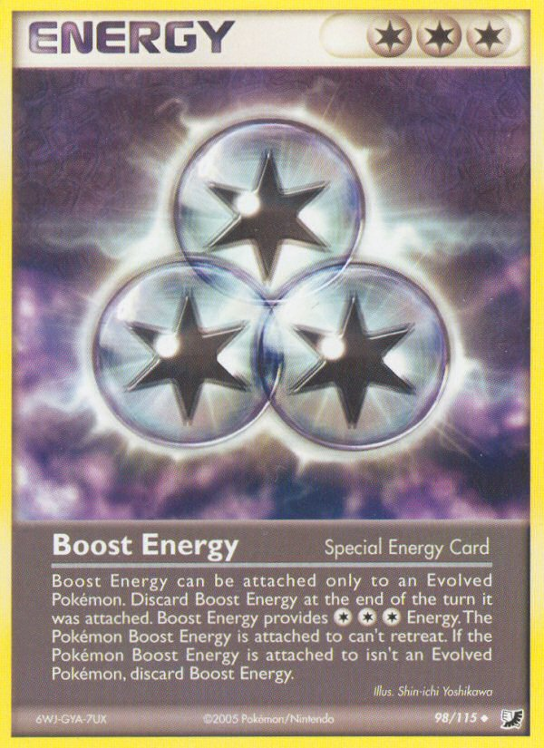 Boost Energy – Unseen Forces 98/115 Pokémon card