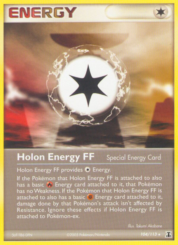 Holon Energy FF – Delta Species 104/113 Pokémon card