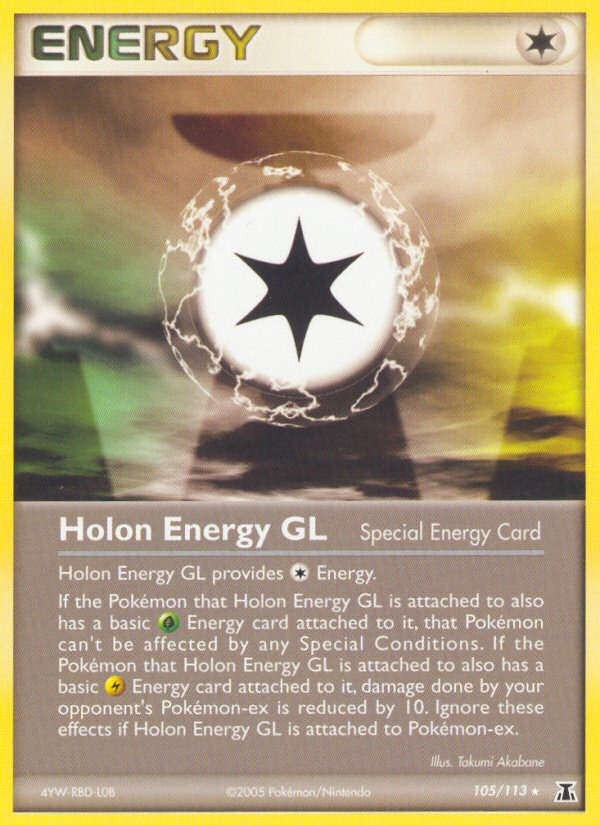 Holon Energy GL – Delta Species 105/113 Pokémon card