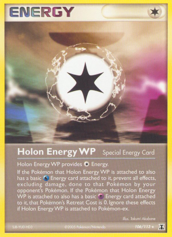 Holon Energy WP – Delta Species 106/113 Pokémon card