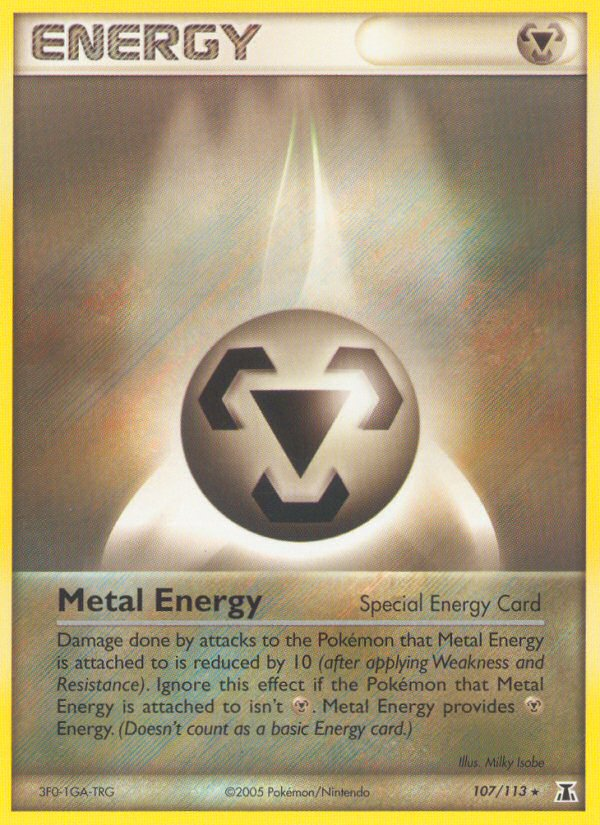 Metal Energy – Delta Species 107/113 Pokémon card