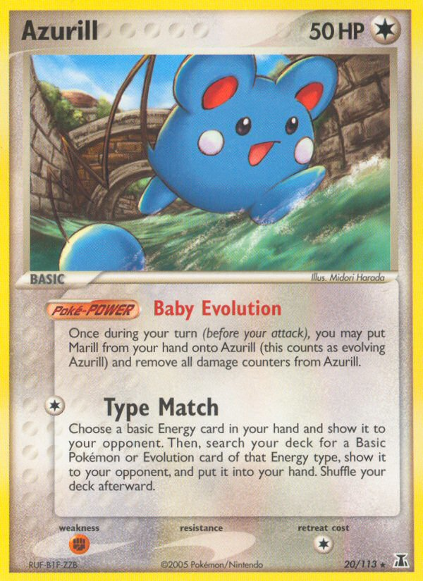 Azurill – Delta Species 20/113 Pokémon card