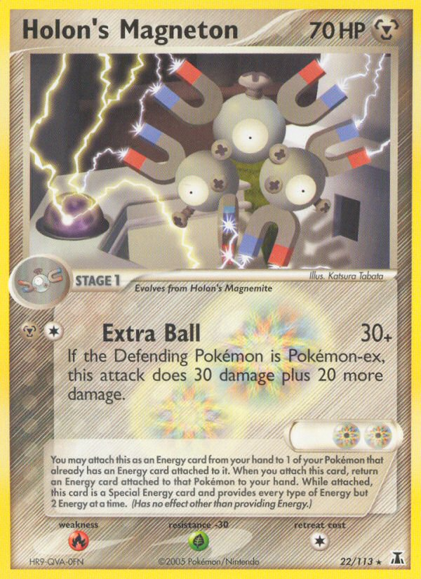 Holon's Magneton – Delta Species 22/113 Pokémon card