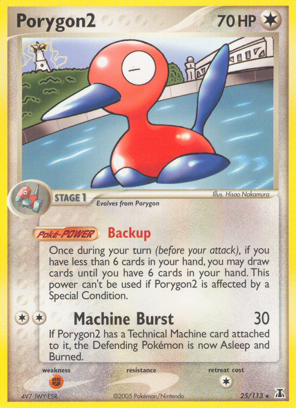 Porygon2 – Delta Species 25/113 Pokémon card