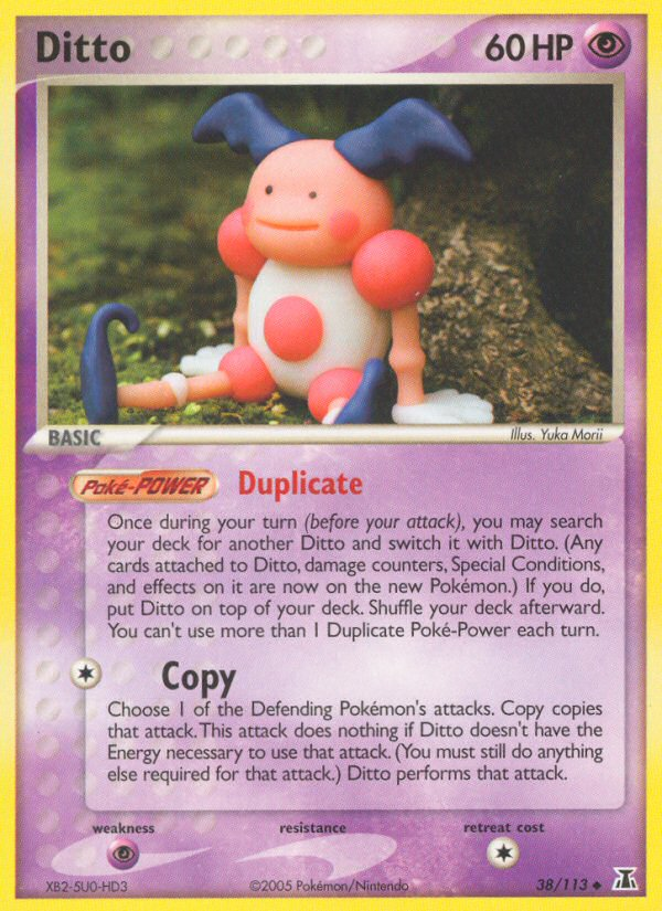 Ditto – Delta Species 38/113 Pokémon card