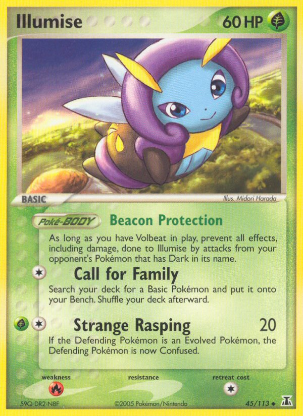 Illumise – Delta Species 45/113 Pokémon card