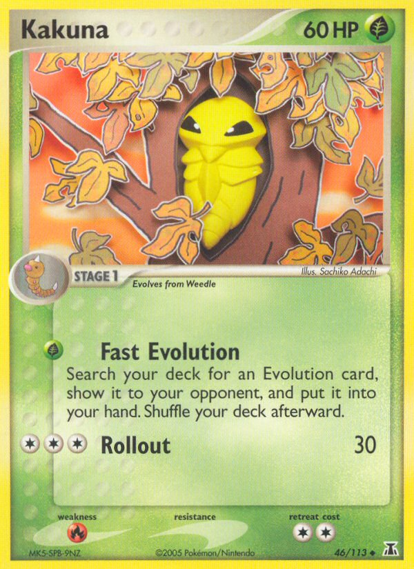 Kakuna – Delta Species 46/113 Pokémon card