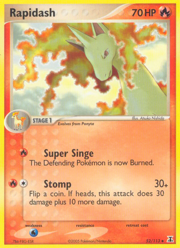 Rapidash – Delta Species 52/113 Pokémon card