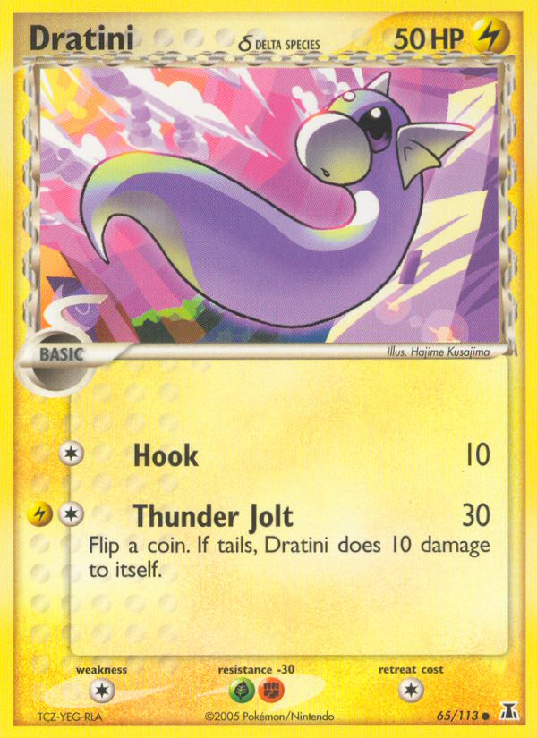 Dratini δ – Delta Species 65/113 Pokémon card