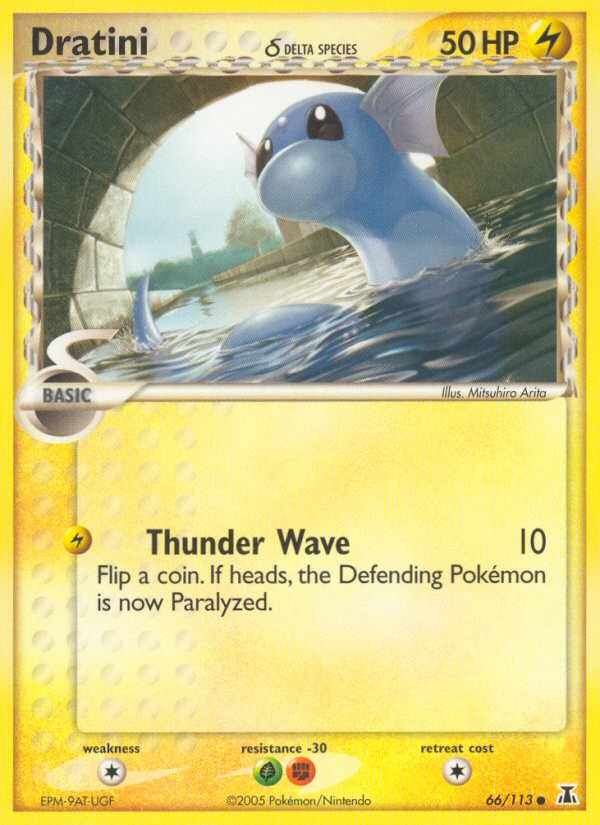 Dratini δ – Delta Species 66/113 Pokémon card