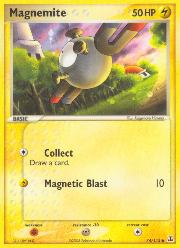 Magnemite – Delta Species 74/113 Pokémon card