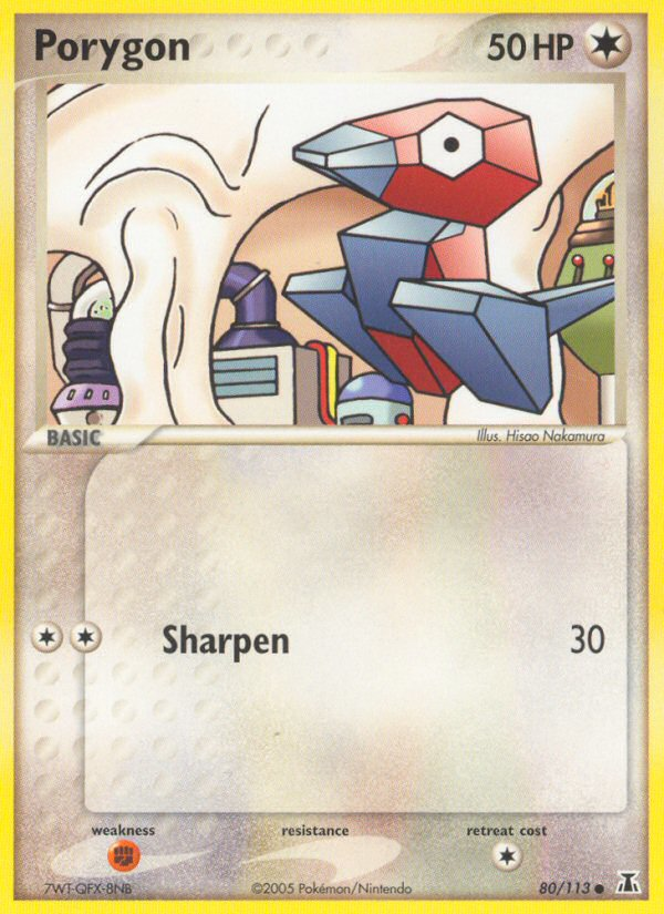 Porygon – Delta Species 80/113 Pokémon card