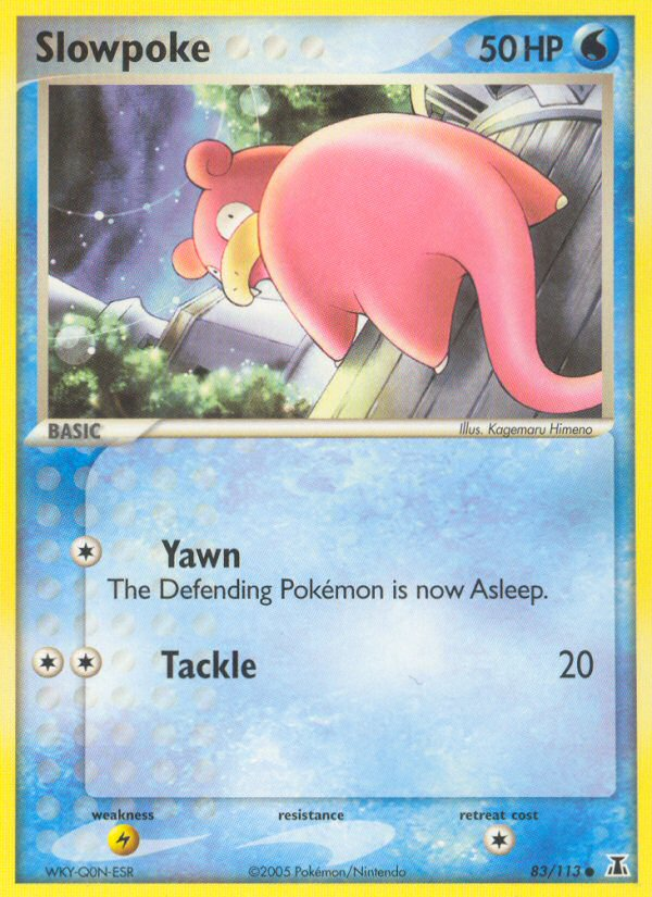 Slowpoke – Delta Species 83/113 Pokémon card