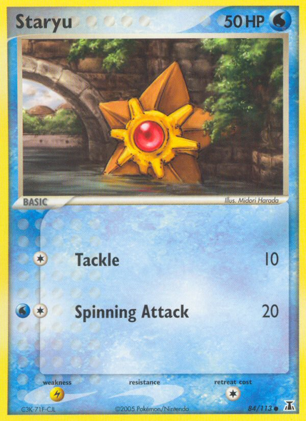 Staryu – Delta Species 84/113 Pokémon card