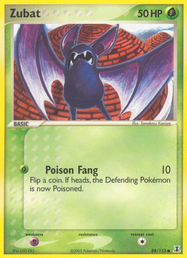 Zubat – Delta Species 88/113 Pokémon card