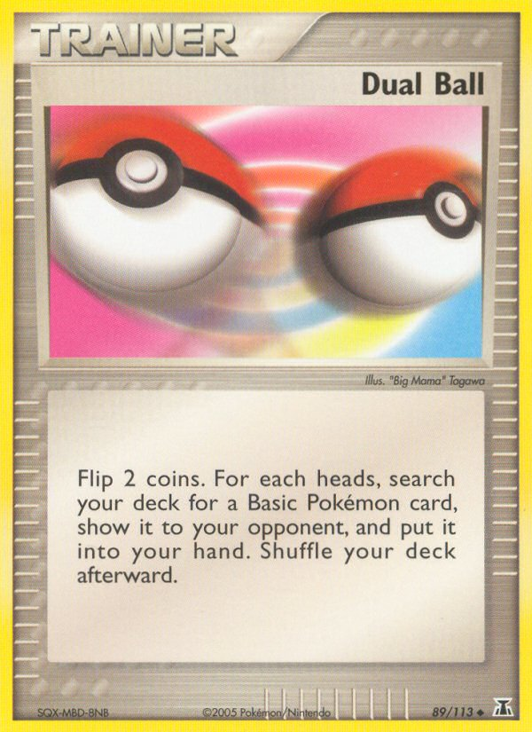 Dual Ball – Delta Species 89/113 Pokémon card