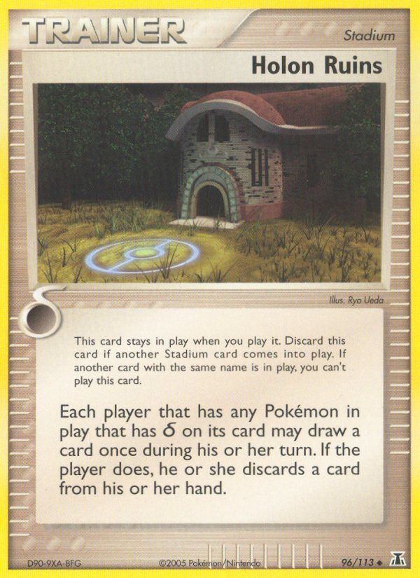 Holon Ruins – Delta Species 96/113 Pokémon card