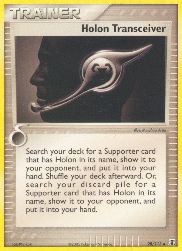 Holon Transceiver – Delta Species 98/113 Pokémon card