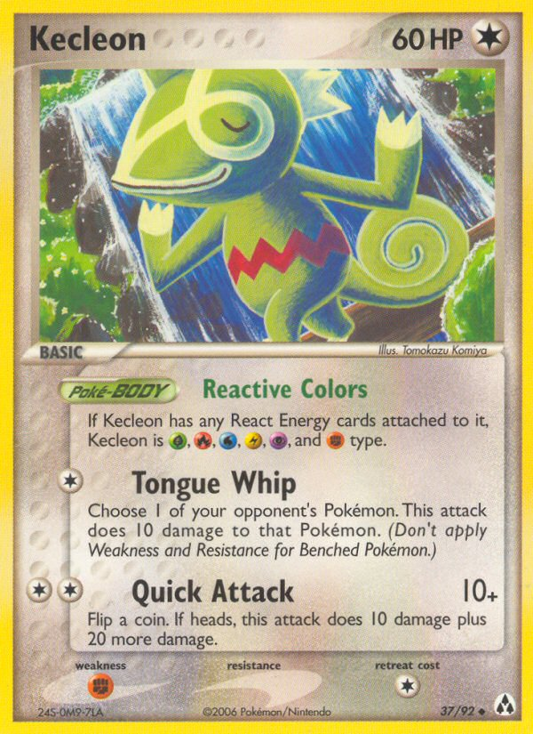 Kecleon – Legend Maker 37/92 Pokémon card
