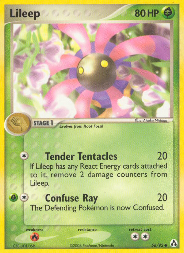 Lileep – Legend Maker 56/92 Pokémon card