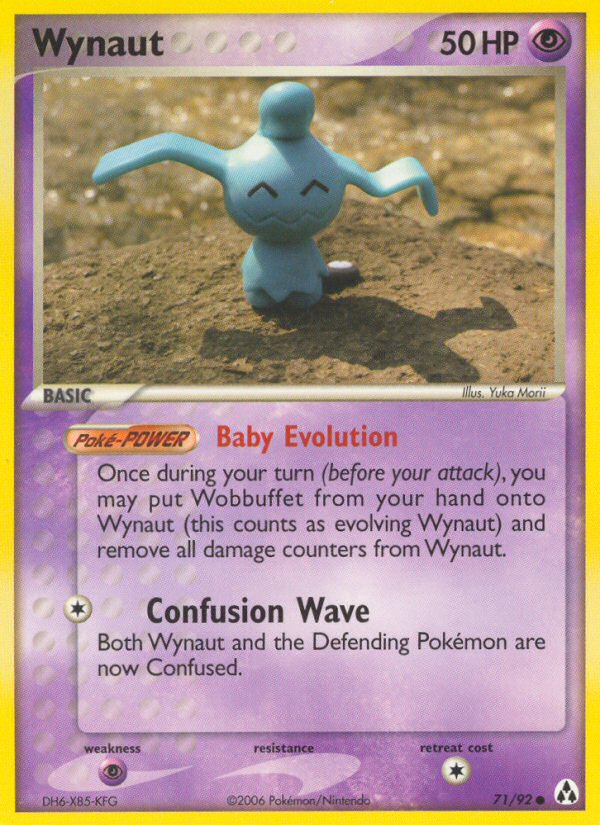 Wynaut – Legend Maker 71/92 Pokémon card