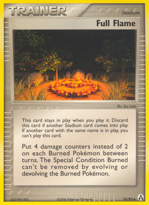 Full Flame – Legend Maker 74/92 Pokémon card