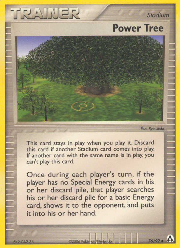 Power Tree – Legend Maker 76/92 Pokémon card