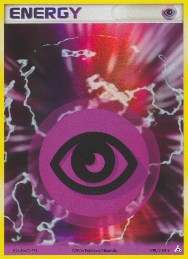 Psychic Energy – Holon Phantoms 109/110 Pokémon card