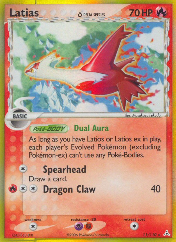 Latias δ – Holon Phantoms 11/110 Pokémon card