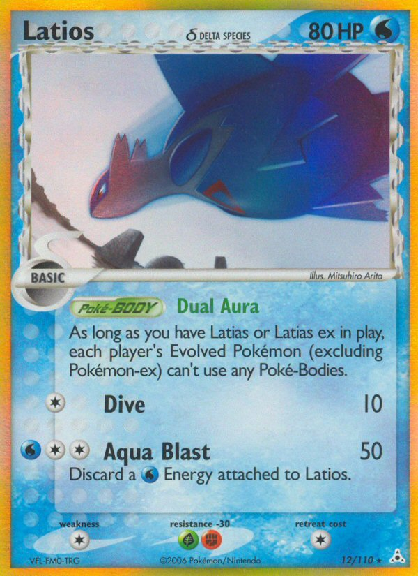 Latios δ – Holon Phantoms 12/110 Pokémon card
