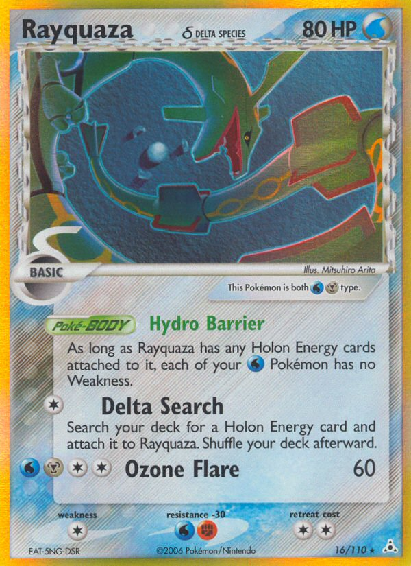 Rayquaza δ – Holon Phantoms 16/110 Pokémon card