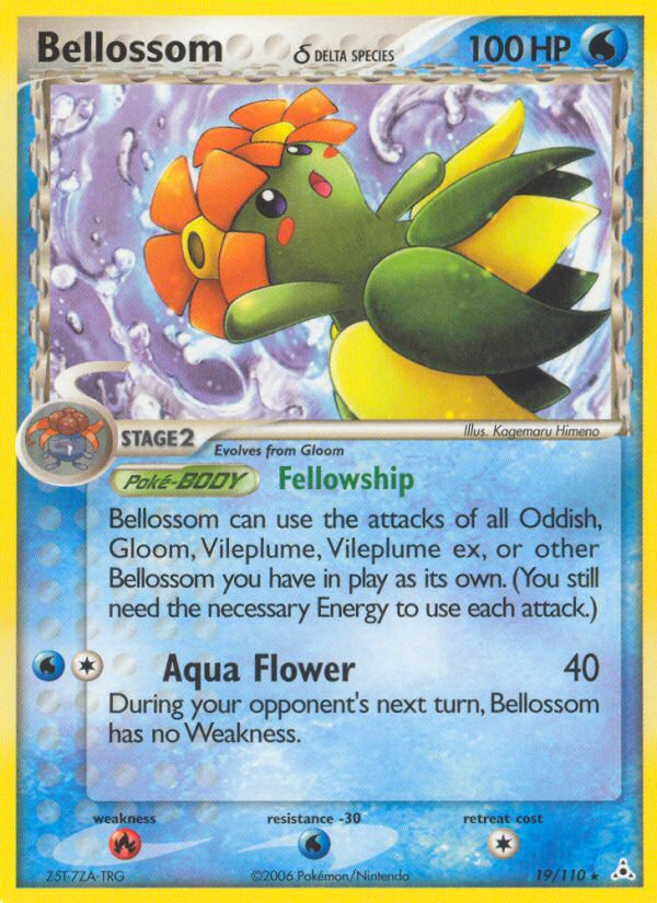 Bellossom δ – Holon Phantoms 19/110 Pokémon card