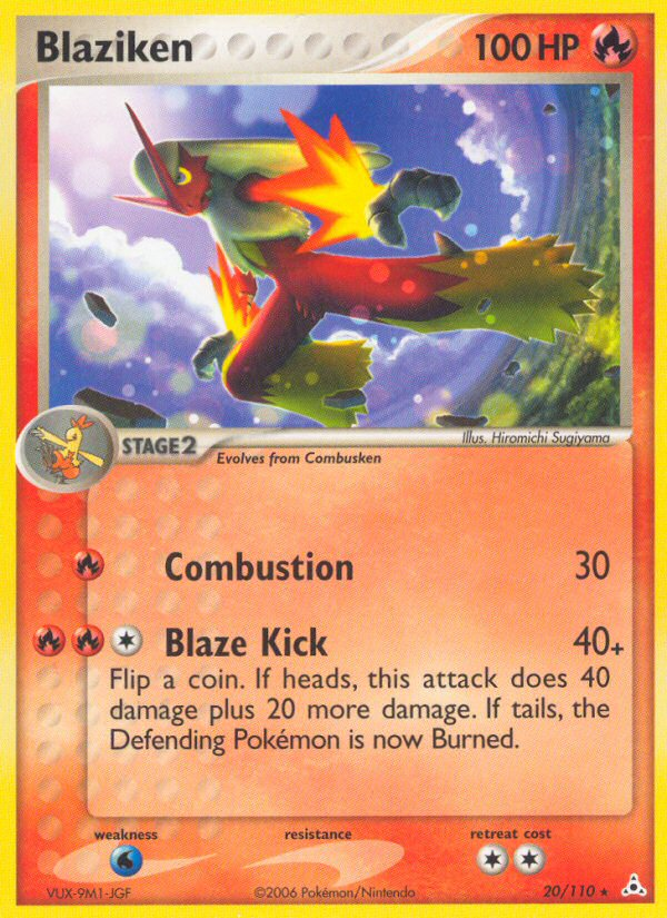 Blaziken – Holon Phantoms 20/110 Pokémon card