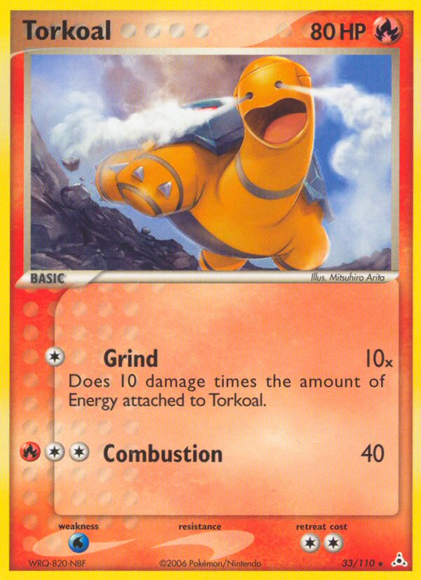 Torkoal – Holon Phantoms 33/110 Pokémon card